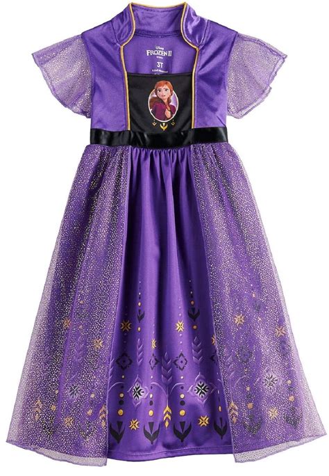 The Walt Disney Company Frozen 2 Elsa Girl Fantasy Nightgown