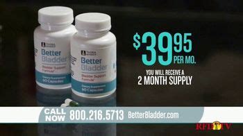 Therabotanics Better Bladder TV commercial - Gain Control