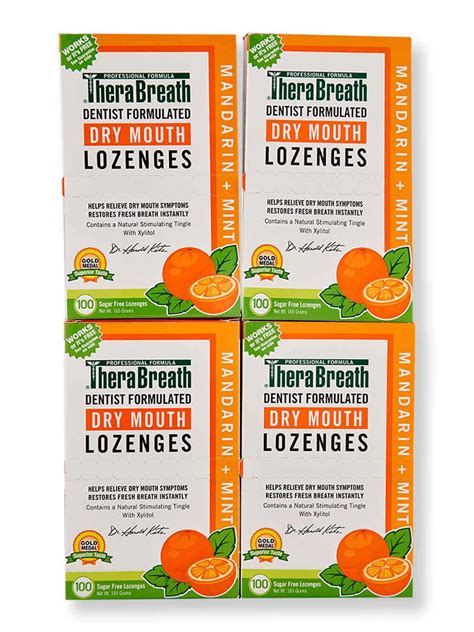 Therabreath Dry Mouth Lozenges logo