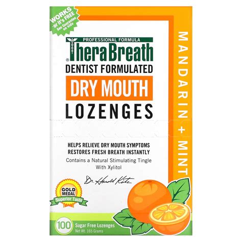 Therabreath Dry Mouth Lozenges logo