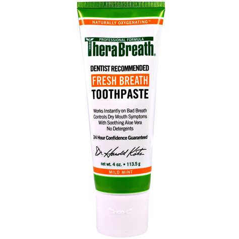 Therabreath Fresh Breath Toothpaste logo