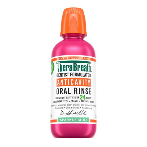 Therabreath Sparkle Mint Healthy Smile Oral Rinse tv commercials