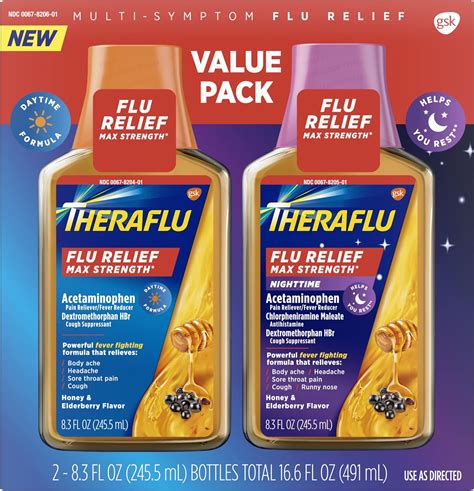Theraflu Daytime Flu Relief Max Strength Syrup