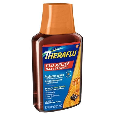 Theraflu Daytime Flu Relief Max Strength Syrup logo