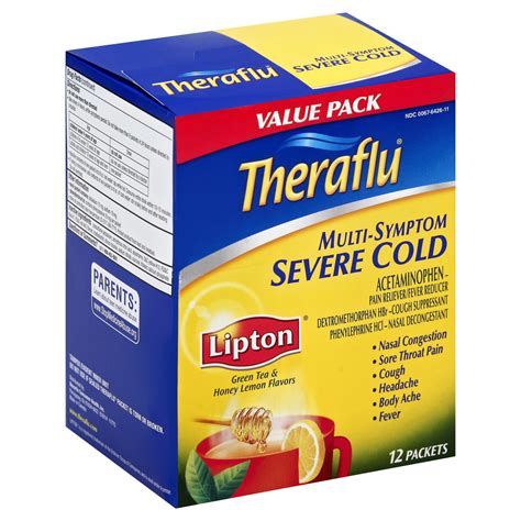 Theraflu Multi-Symptom Severe Cold tv commercials