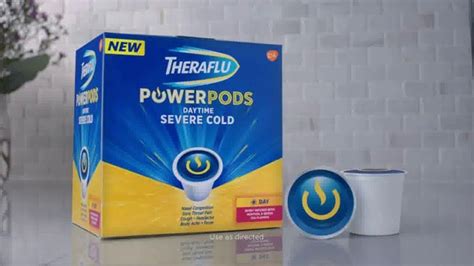 Theraflu Power Pods Daytime Severe Cold TV Spot, 'Put in Your Machine'