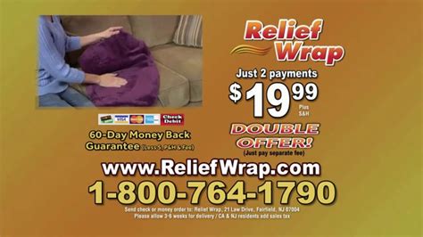 Thermapulse Relief Wrap TV commercial - Soft to the Touch