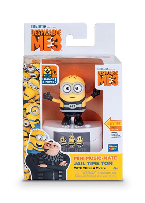 Thinkway Toys Despicable Me 3 Minion Music-Mate Gru with Voice and Music logo