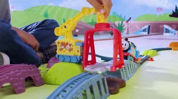 Thomas & Friends Launch & Loop Maintenance Yard TV Spot, 'Crank the Lever'