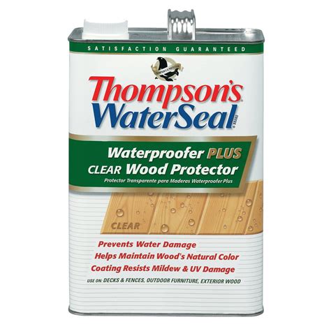 Thompson's Water Seal Waterproofer Plus Clear Wood Protector
