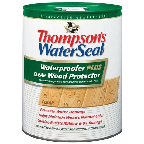 Thompson's Water Seal Waterproofer Plus Clear Wood Protector logo