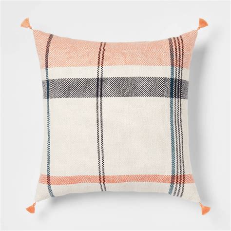 Threshold Chunky Woven Square Throw Pillow logo