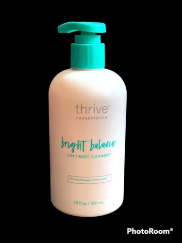 Thrive Causemetics Bright Balance Cleanser tv commercials