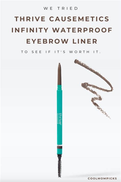 Thrive Causemetics Infinity Waterproof Eyebrow Liner tv commercials