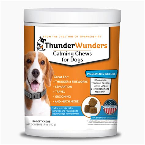 ThunderWorks ThunderWunders Dog Calming Chews tv commercials
