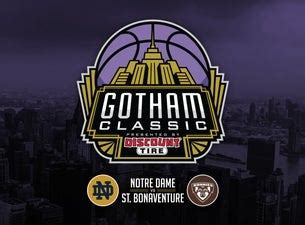 Ticketmaster 2015 Gotham Classic Tickets logo