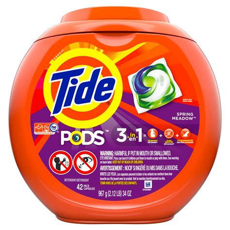 Tide PODS Laundry Detergent Spring Meadow Scent logo