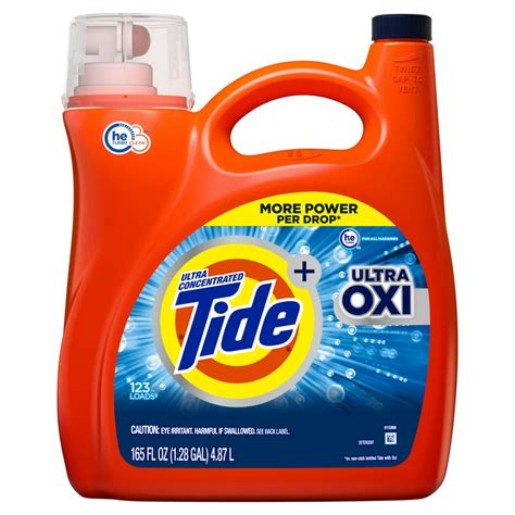 Tide Ultra OXI High Efficiency Liquid Laundry Detergent logo