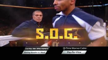 Time Warner Cable On Demand TV commercial - Boxing: Kovalev vs. Ward