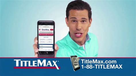 TitleMax TV Spot, 'Need It Now' created for TitleMax