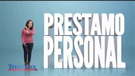 TitleMax TV Spot, 'Préstamo personal'