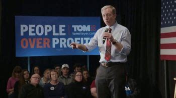 Tom Steyer 2020 TV Spot, 'People Over Profits'