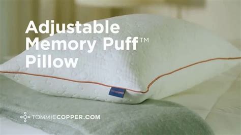 Tommie Copper Adjustable Memory Puff Pillow TV commercial - Customizable Pillow