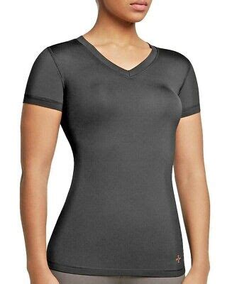 Tommie Copper Women's Core Compression Short Sleeve V-Neck Shirt logo