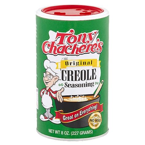 Tony Chachere's Original Creole Seasoning tv commercials