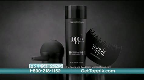 Toppik TV Spot, 'Full Hair Instantly: $39.99'