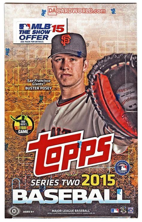 Topps 2015 Topps Series 2 Baseball tv commercials