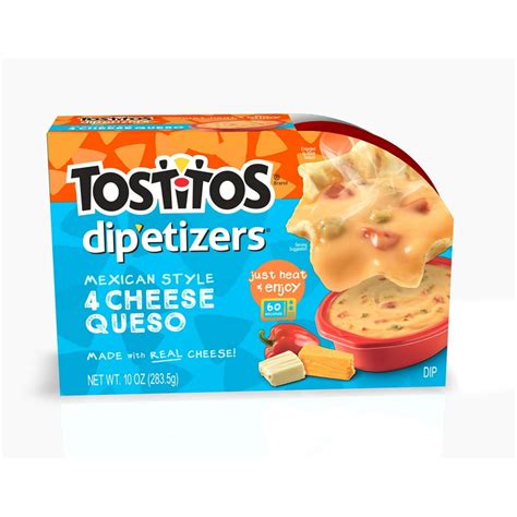 Tostitos Dip-etizers Mexican Style Four Cheese Queso tv commercials