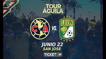 Tour Águila TV commercial - América vs. León