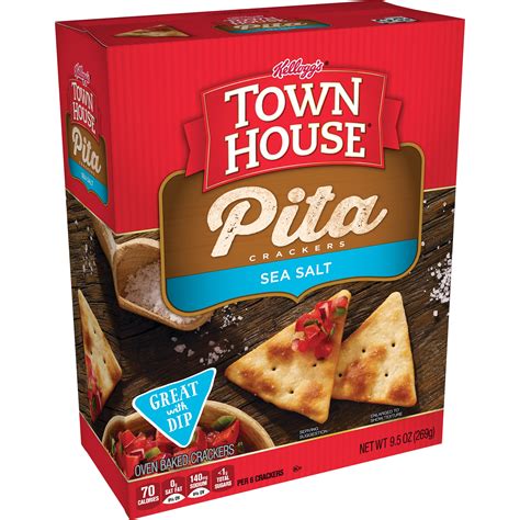 Town House Crackers Sea Salt Pita