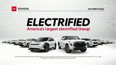 Toyota TV commercial - Electrified Lineup