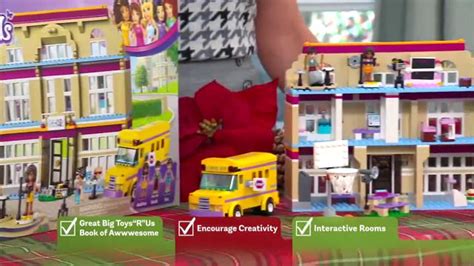 Toys R Us TV commercial - Hallmark Channel: LEGO Friends Performance School