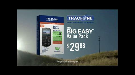 TracFone The Big Easy Value Pack tv commercials