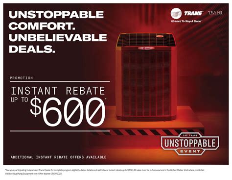 Trane Unstoppable Event TV commercial - More Go: $1000 Rebate