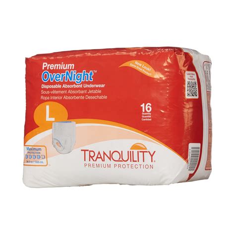 Tranquility Premium OverNight Disposable Absorbent Underwear logo