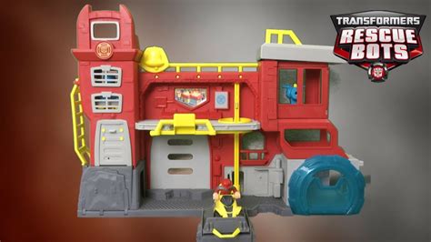 Transformers (Hasbro) Playskool Heroes Rescue Bots Firehouse Headquarters logo