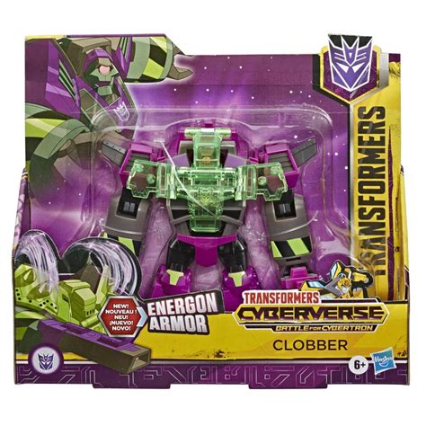 Transformers (Hasbro) Toys Cyberverse Ultra Class Clobber Action Figure tv commercials