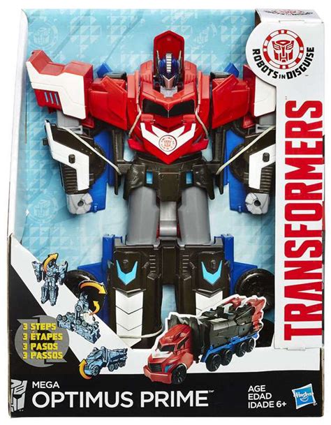 Transformers (Hasbro) Transformers Robots in Disguise Mega Optimus Prime logo