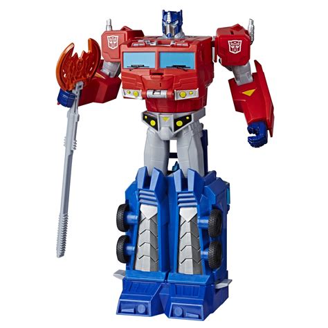 Transformers (Hasbro) Transformers Toys Cyberverse Ultimate Class Optimus Prime Action Figure tv commercials