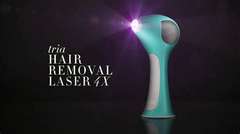 Tria Hair Removal Laser 4X TV Spot
