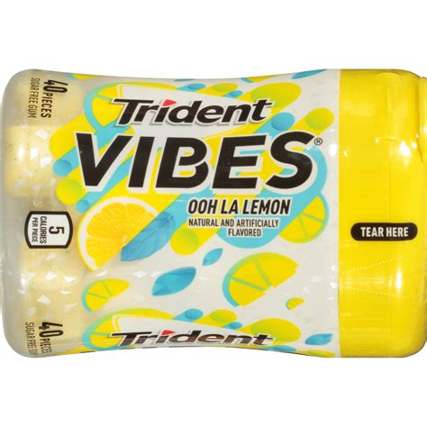 Trident Vibes Ooh La Lemon logo