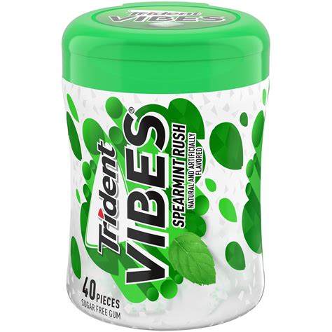 Trident Vibes Spearmint Rush