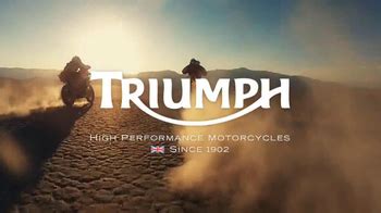 Triumph Motorcycles TV commercial - Dunes