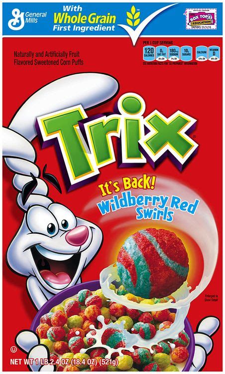 Trix Wildberry Red Swirls