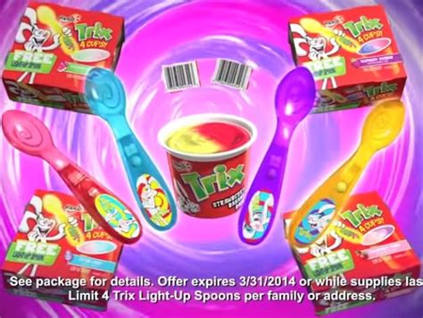 Trix Yogurt Light Up Spoons logo