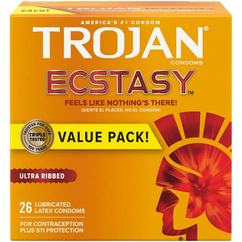 Trojan Ultra Ribbed Ecstasy tv commercials